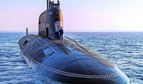 Threat: Russia’s Kazan nuclear submarine (Image: east2west news)