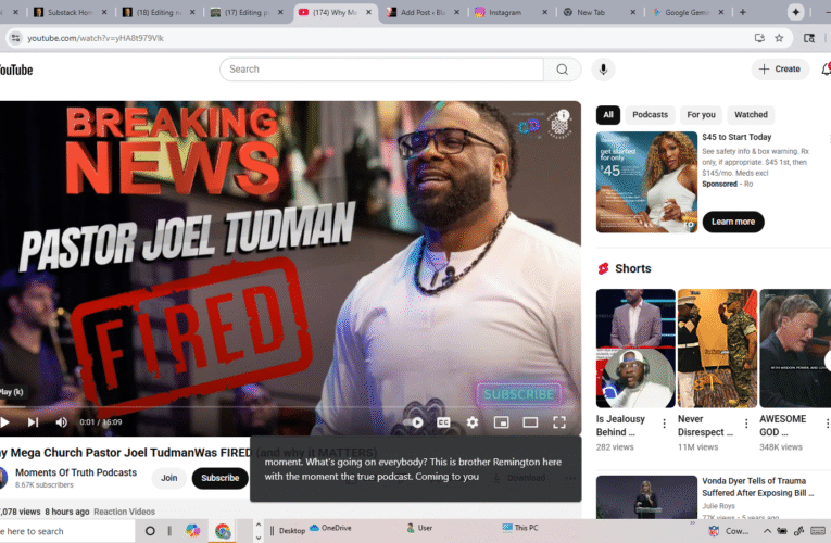 BREAKING NEWS! WATCH! The Shocking Firing of Dr. Joel Tudman: What Really Happened?