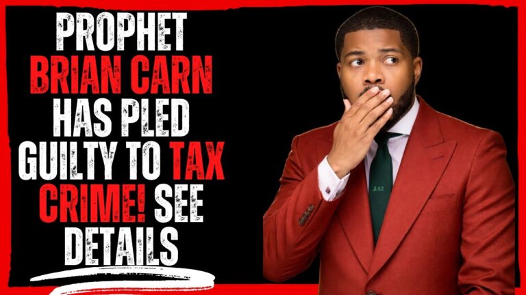 WATCH! False Prophet Brian Carn is Done as the False Prosperity Gospel is Dead!