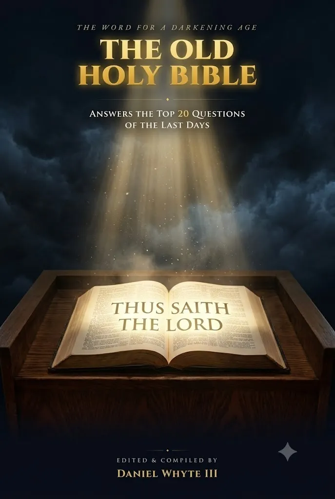 Book cover: The Old Holy Bible Answers the Top 20 Questions of the Last Days, edited by Daniel Whyte III