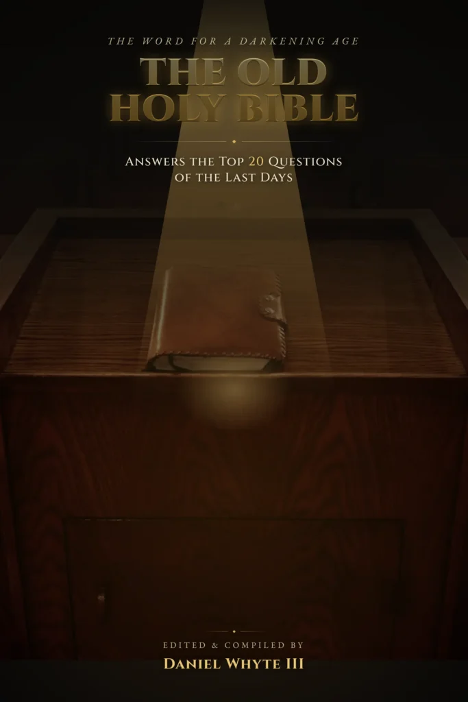 Book cover: The Old Holy Bible Answers the Top 20 Questions of the Last Days, women pastors edition