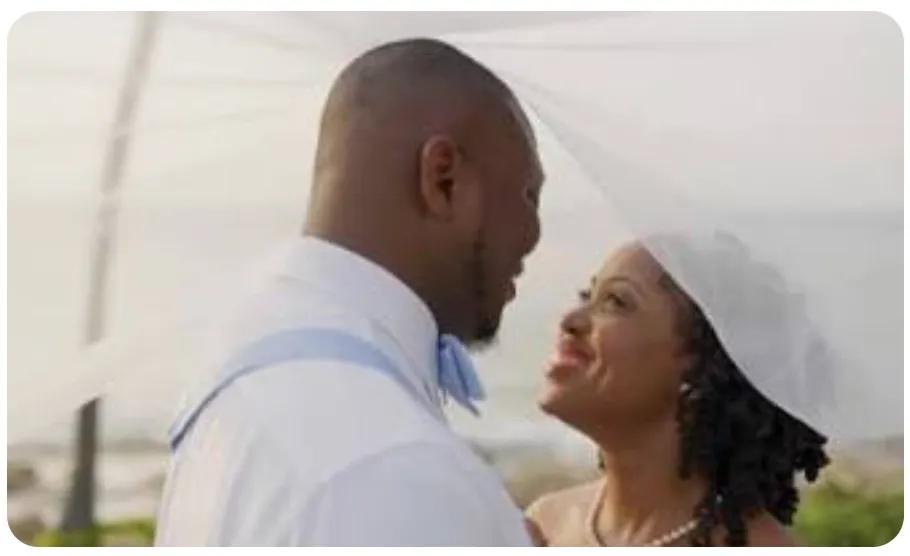 Stock photo of a married couple, illustrating a relationship advice article