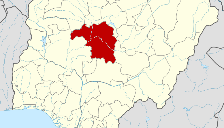 Map of Kaduna State, Nigeria