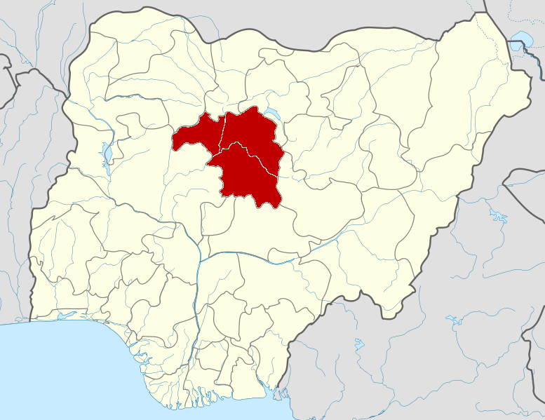 Map of Kaduna State, Nigeria