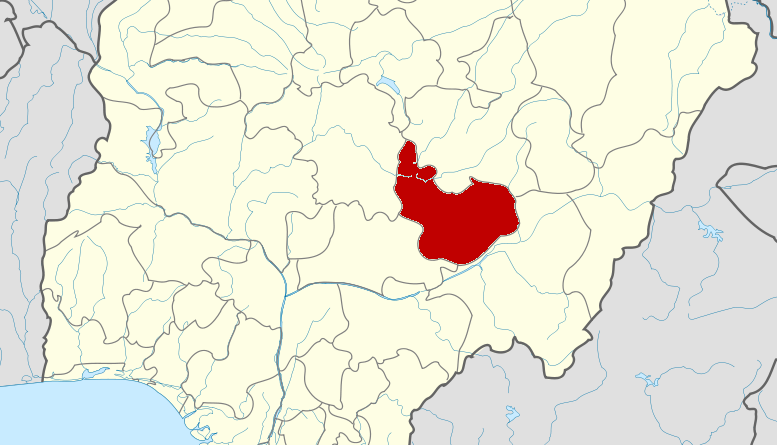 Map of Plateau State, Nigeria