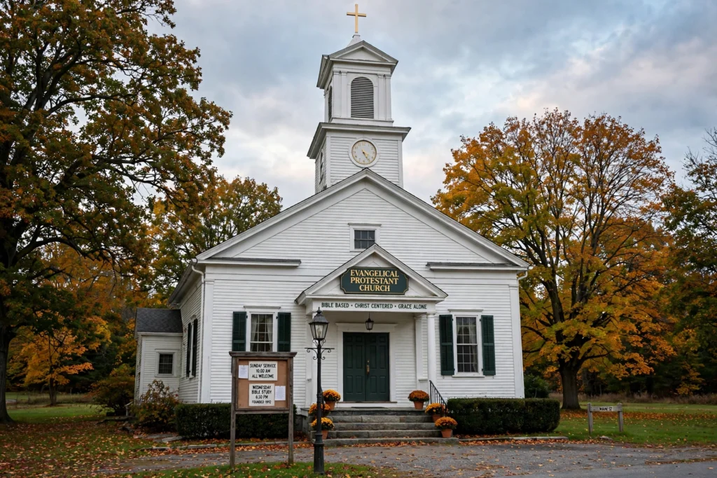 Traditional evangelical Protestant church